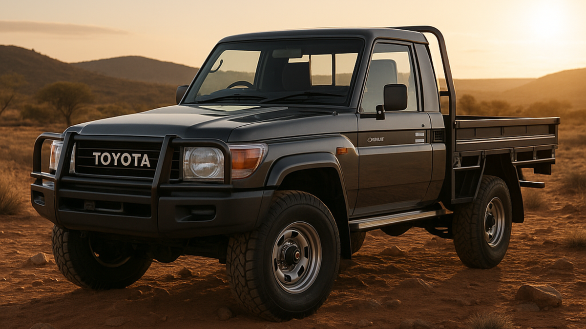 AI generated Toyota Land Cruiser 79 Series - ChatGPT